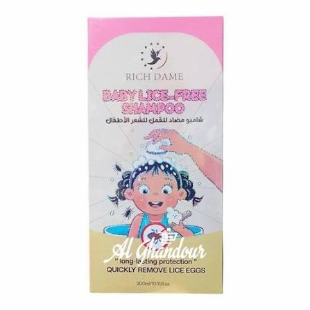 RICH DAME BABY LICE FREE SHAMPOO